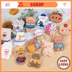 Sticker phụ kiện pin cài áo trang trí túi xách bale cute H- ST900-Sshop