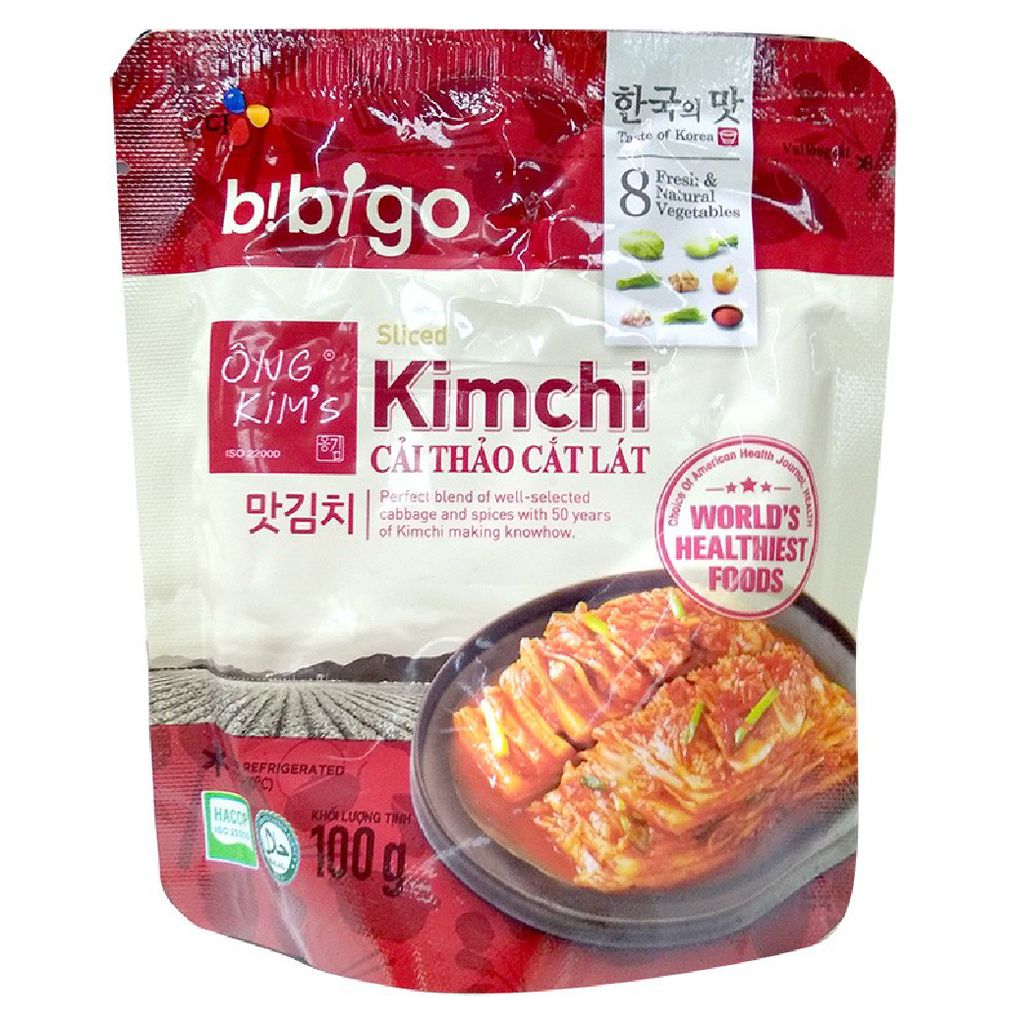 Kim chi cải cắt lát O.Kim's 100g