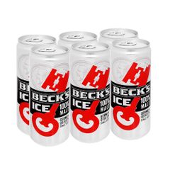 Bia Beck's Ice lon lốc 6x330ml