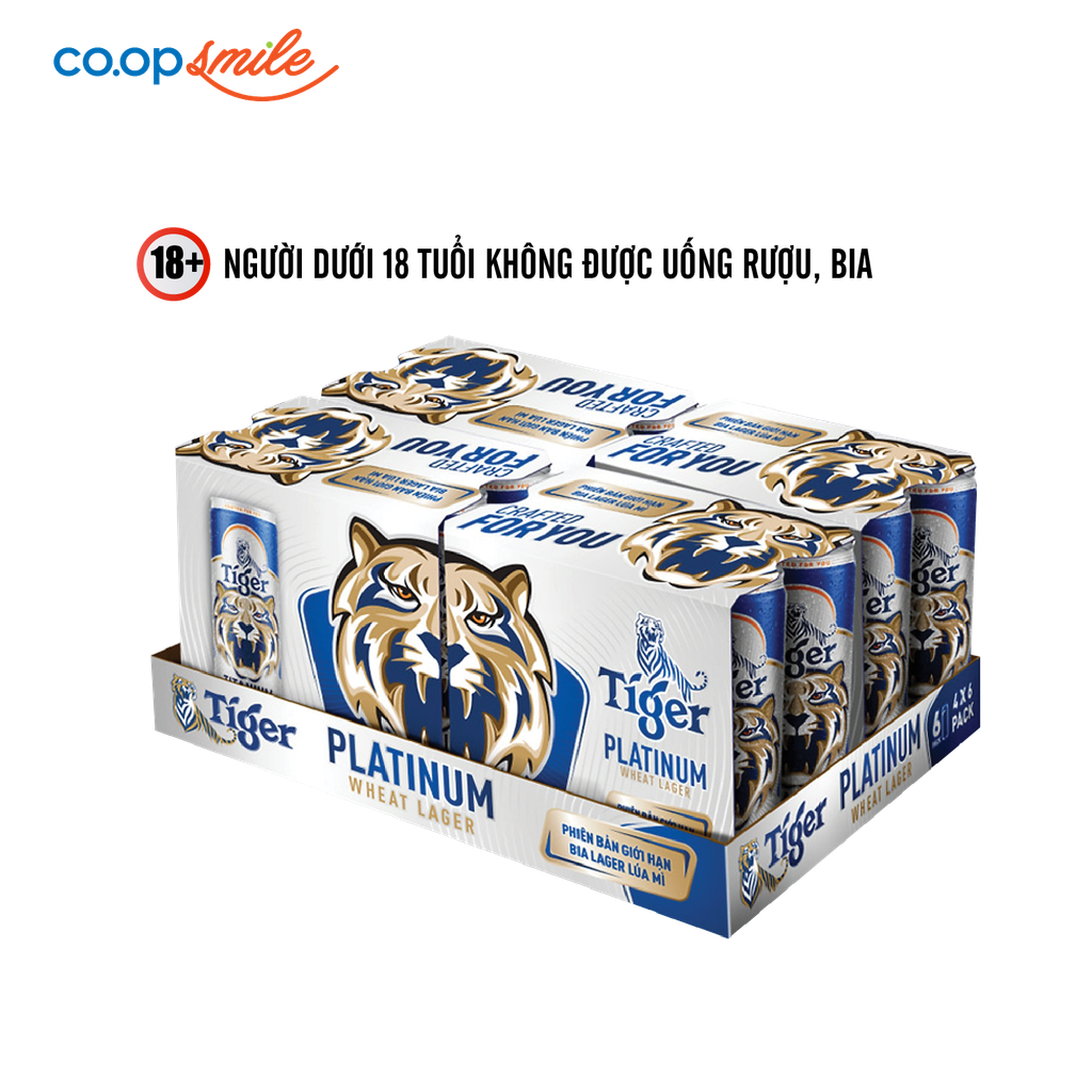 Bia Tiger Platinum thùng 20x330ml