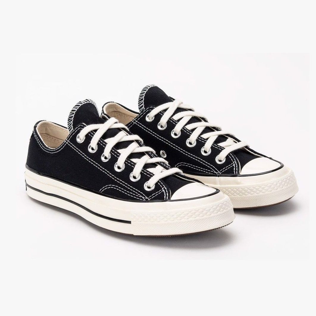  Giày Thể Thao Unisex CONVERSE Chuck Taylor All Star 1970S Low Black/White 162058C 