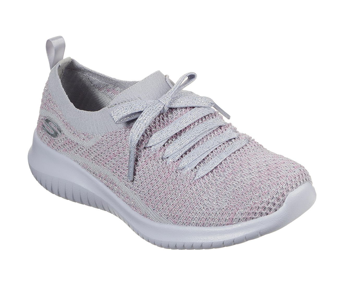 Giày Bé Gái Skechers Ultra Flex 81547L-LGPK