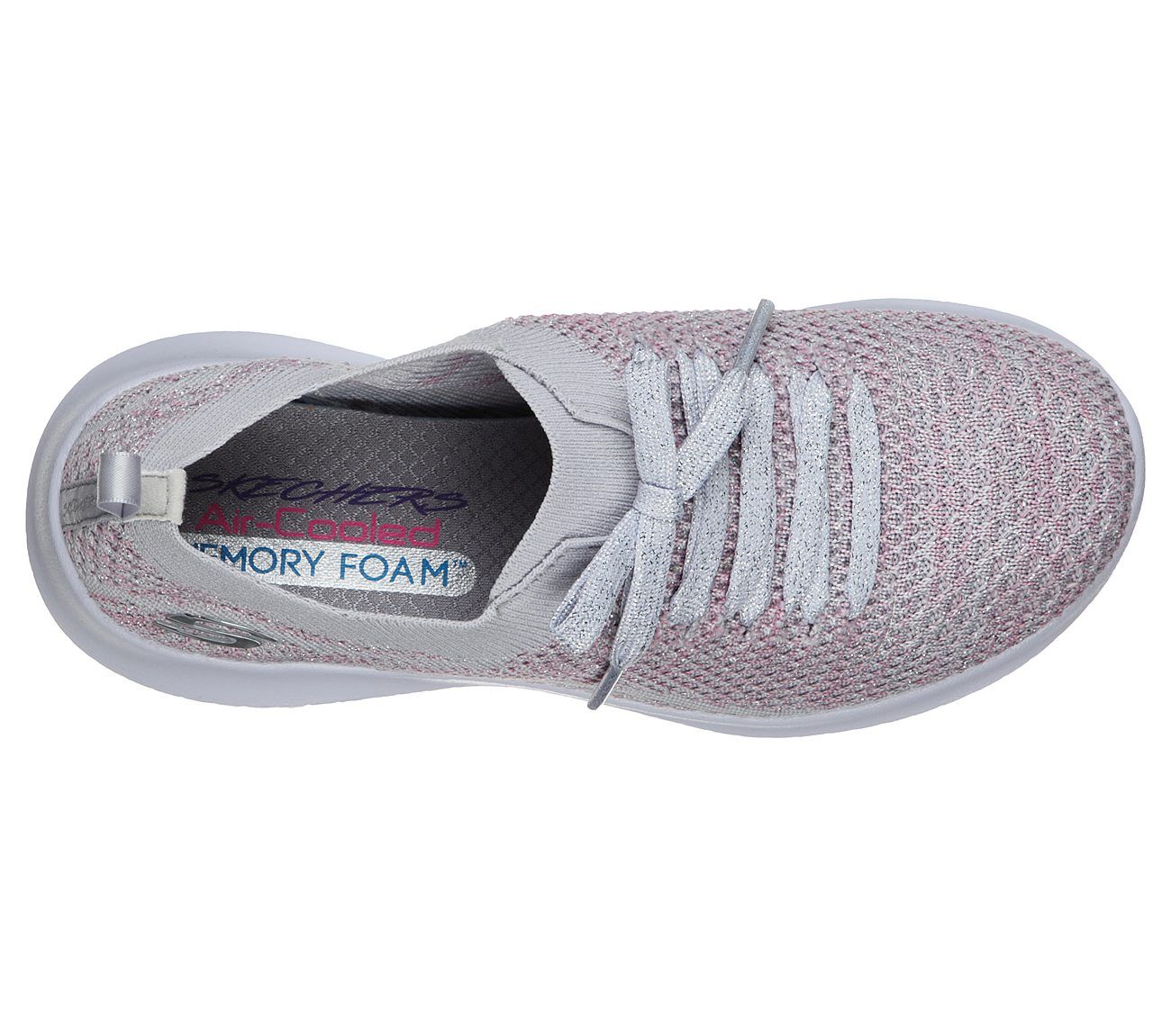 Giày Bé Gái Skechers Ultra Flex 81547L-LGPK