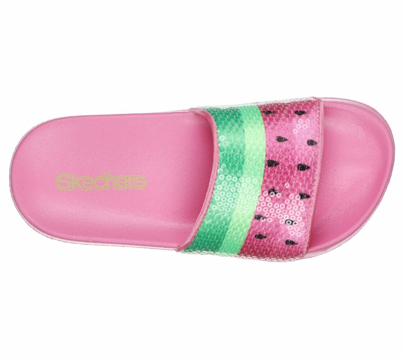 Dép Bé Gái Skechers Sunny Slides 86994L-PKMT