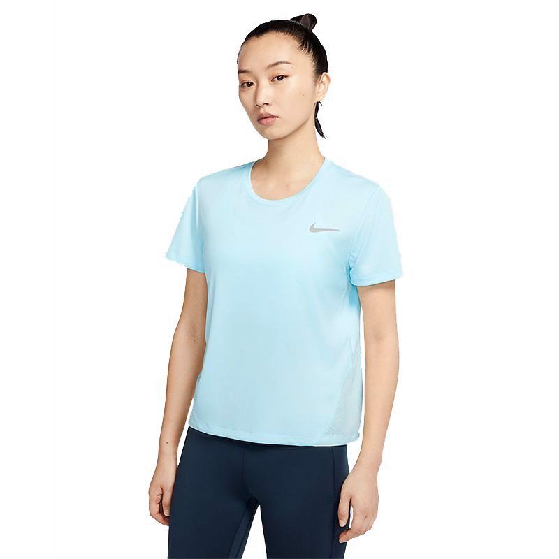Áo Phông - Áo thun Chạy Nữ Nike As W Nk Miler Top Ss AJ8122-434