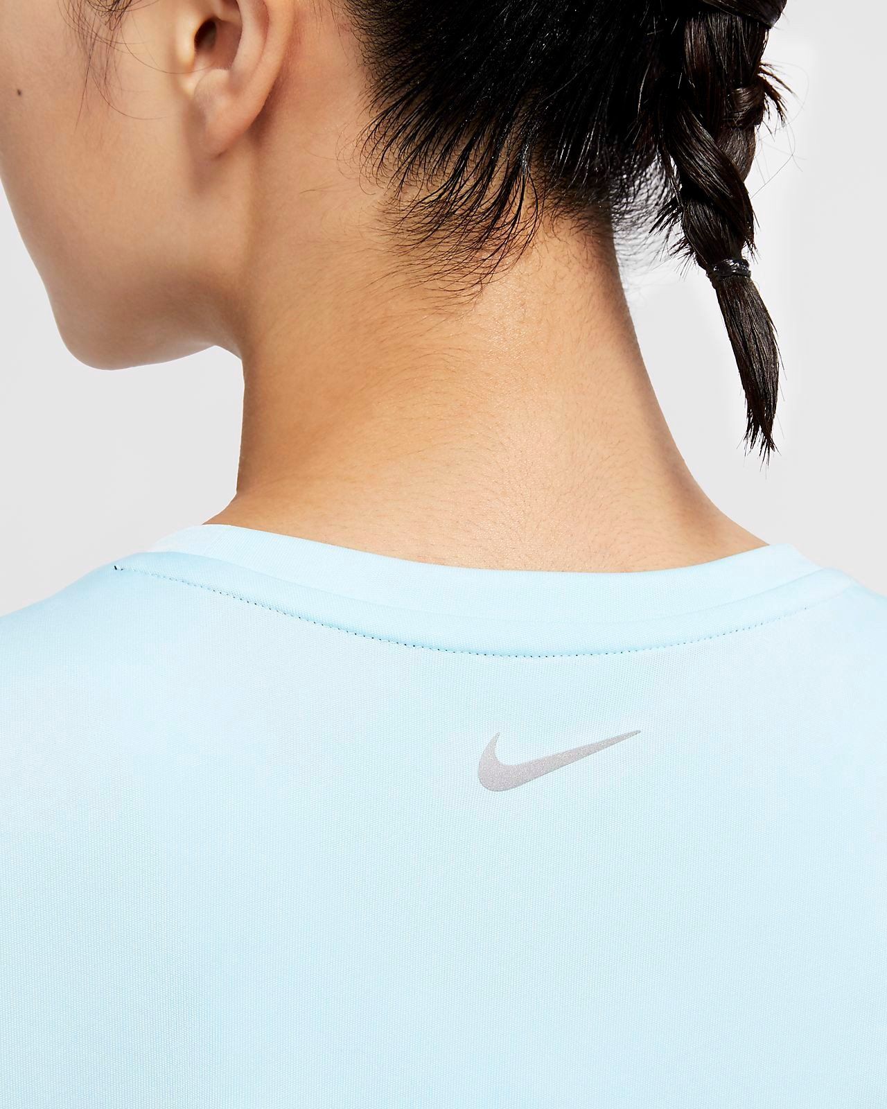 Áo Phông - Áo thun Chạy Nữ Nike As W Nk Miler Top Ss AJ8122-434
