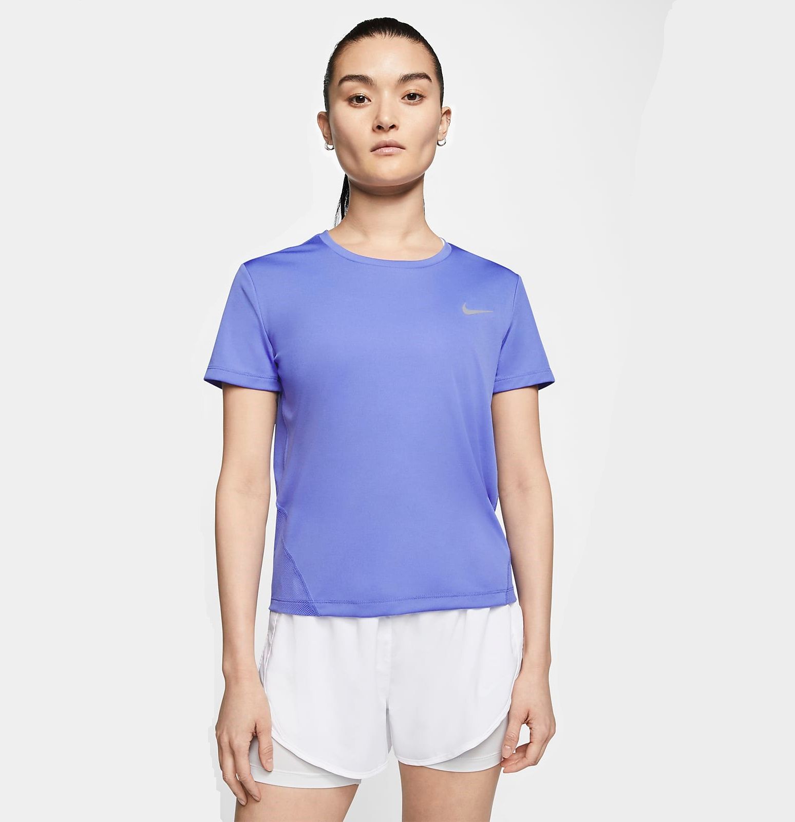 Áo Phông - Áo thun Chạy Nữ Nike As W Nk Miler Top Ss AJ8122-500