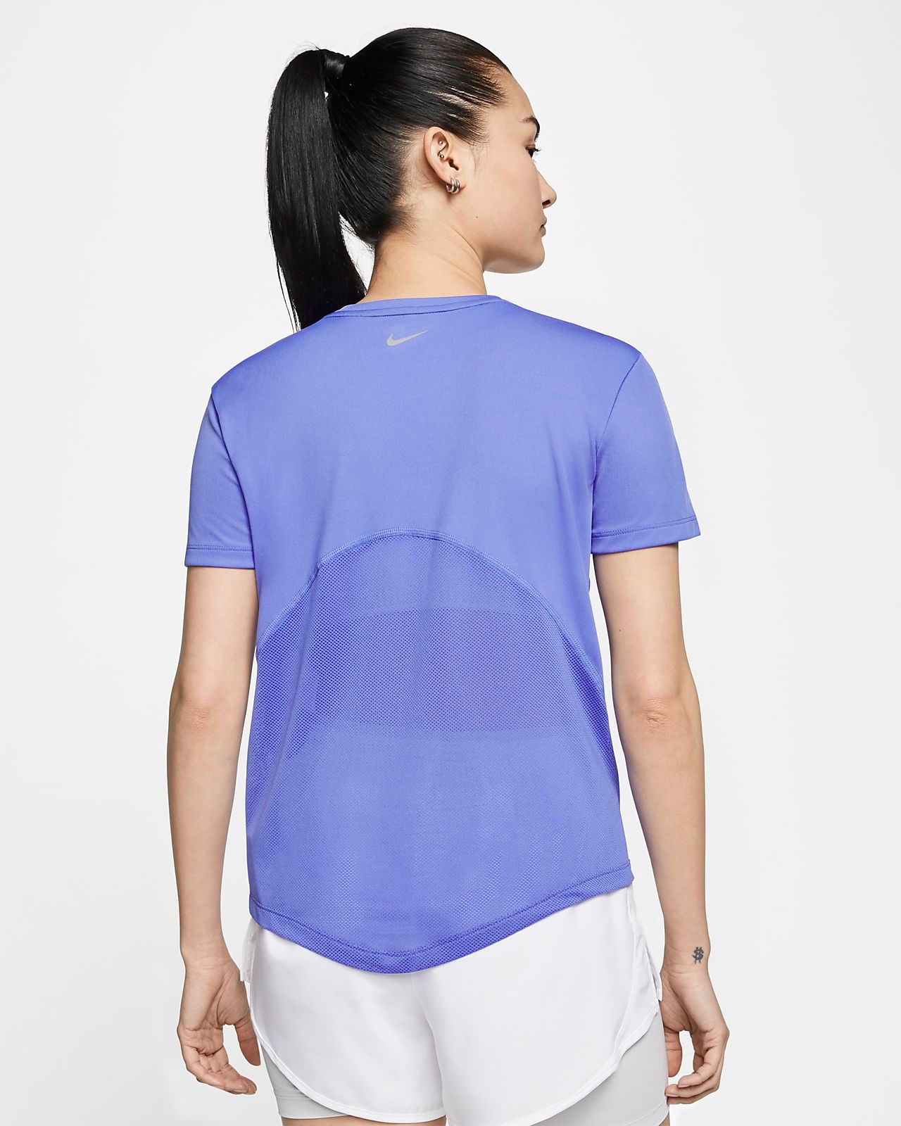 Áo Phông - Áo thun Chạy Nữ Nike As W Nk Miler Top Ss AJ8122-500