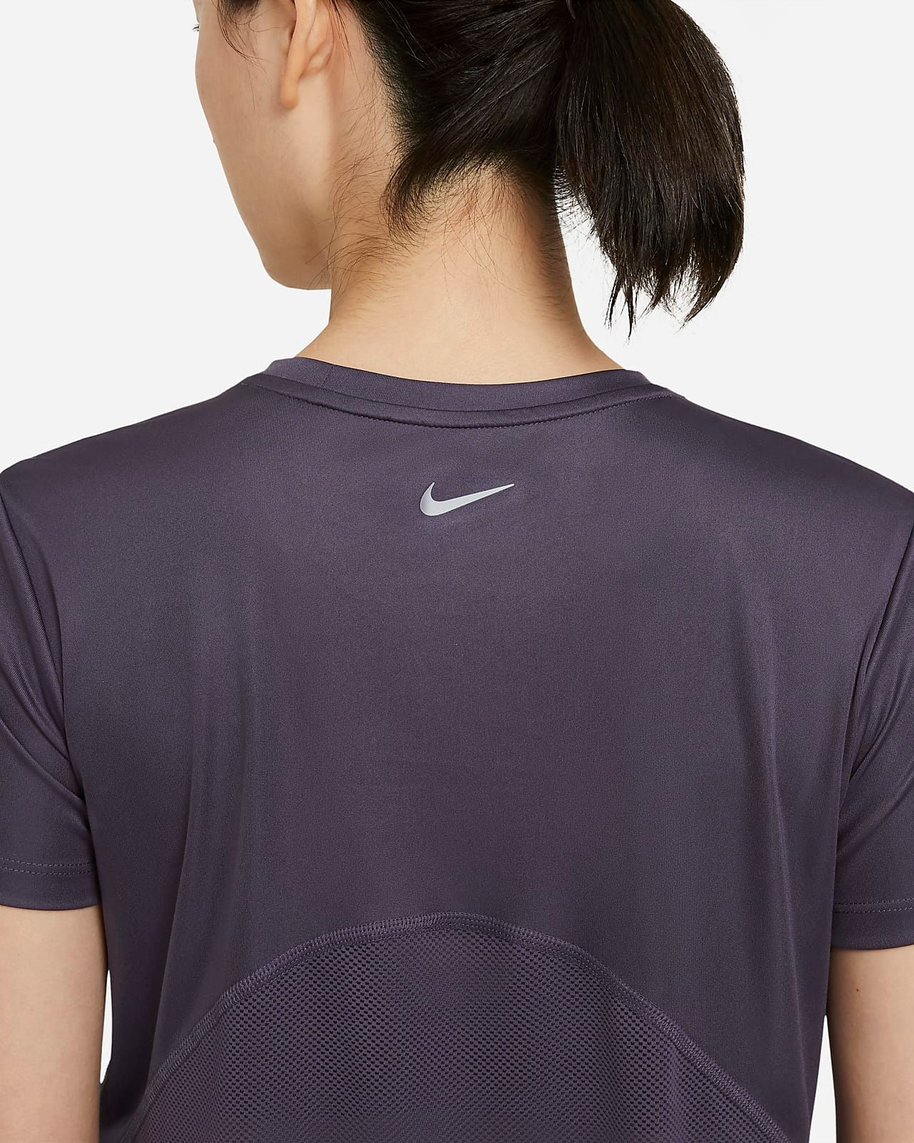 Áo Phông - Áo thun Chạy Nữ Nike As W Nk Miler Top Ss AJ8122-573