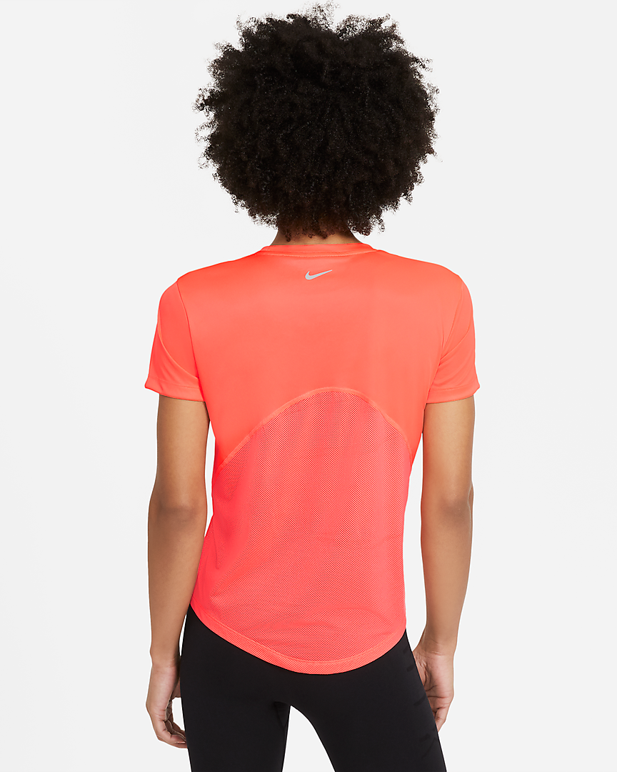 Áo Phông - Áo thun Chạy Nữ Nike As W Nk Miler Top Ss AJ8122-854