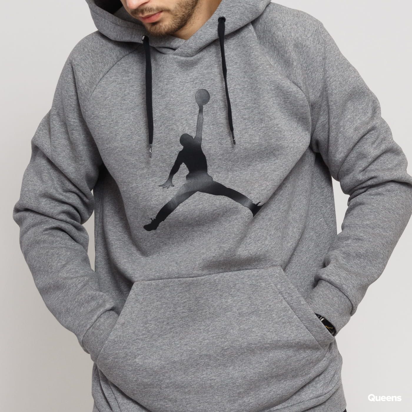 Áo Khoác Jordan Nam NIKE M J Jumpman Logo Flc Po AV3145-091