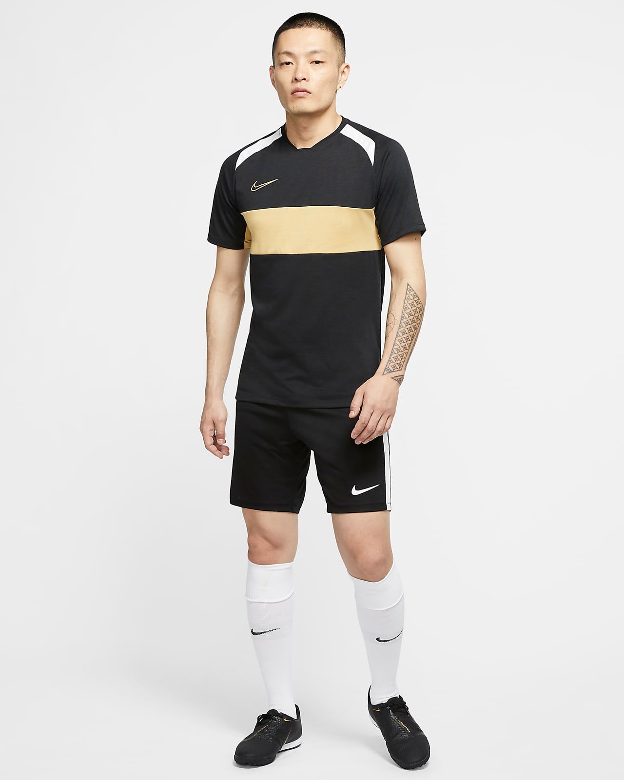 Áo Phông - Áo thun Bóng Đá Nam Nike As M Nk Dry Acd Top Ss Sa BQ7353-010