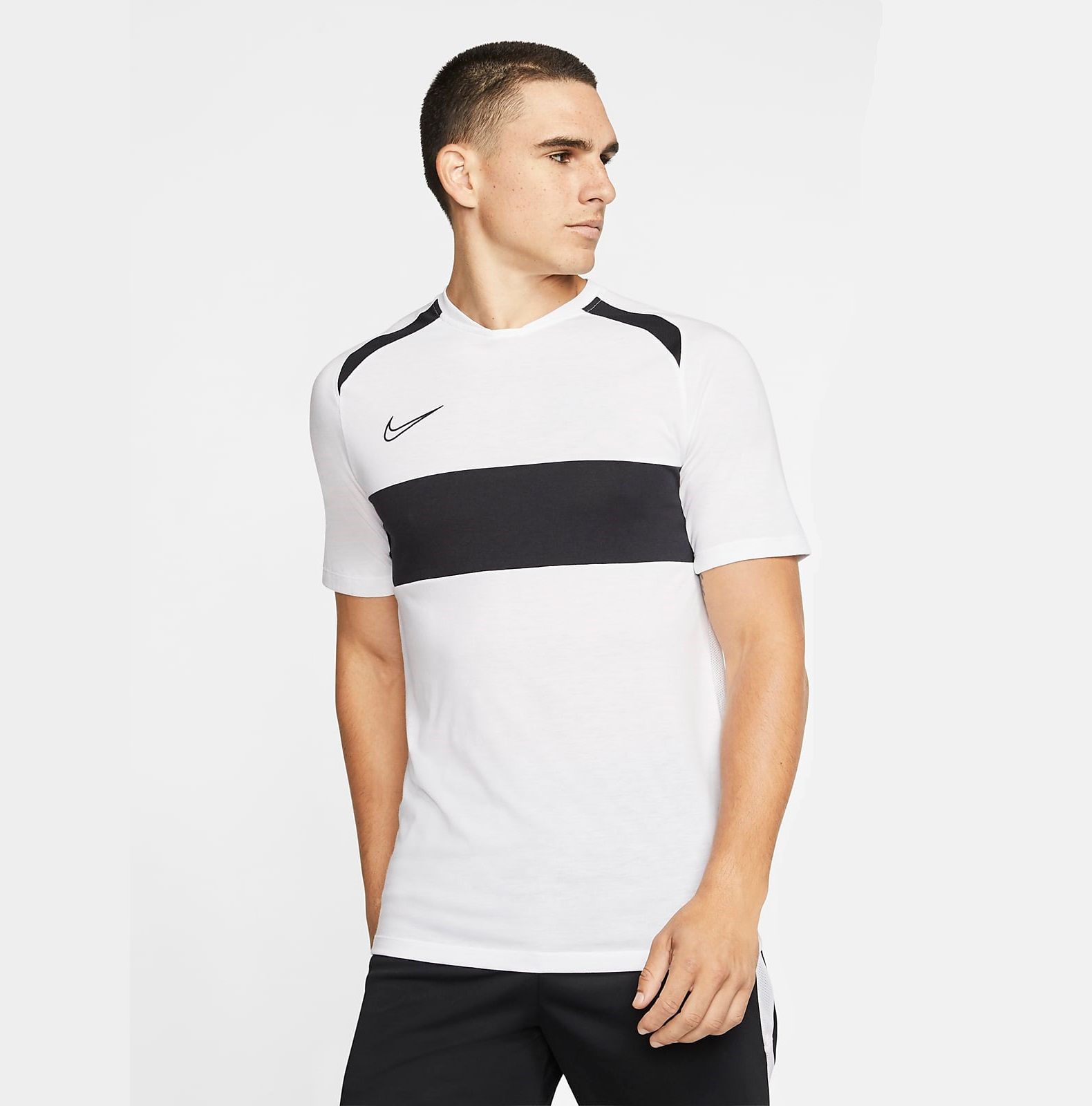 Áo Phông - Áo thun Bóng Đá Nam Nike As M Nk Dry Acd Top Ss Sa BQ7353-101