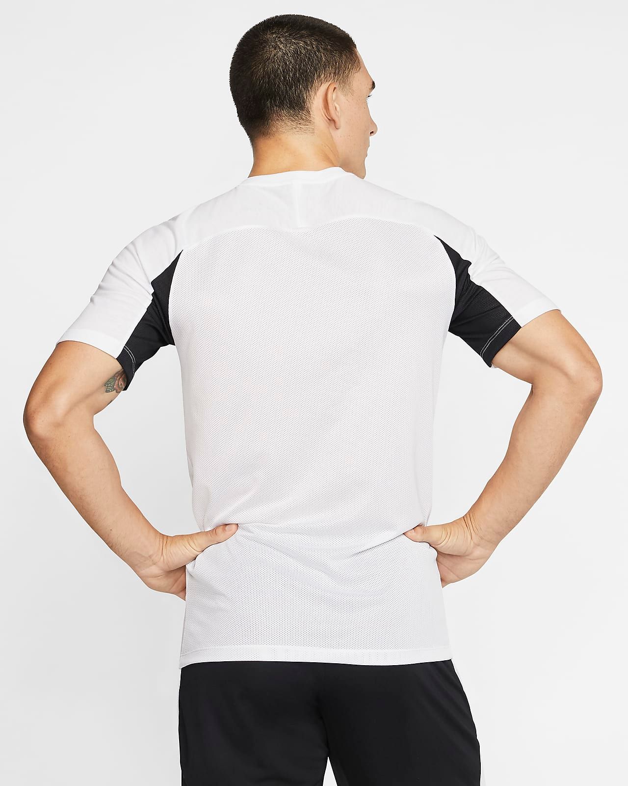 Áo Phông - Áo thun Bóng Đá Nam Nike As M Nk Dry Acd Top Ss Sa BQ7353-101