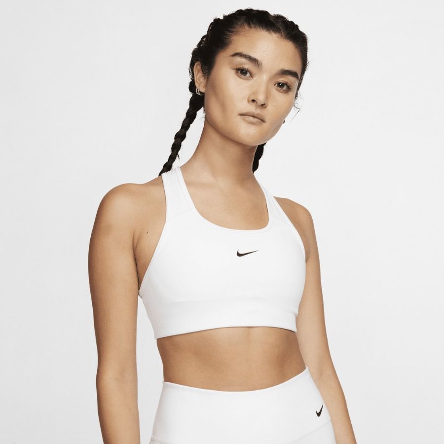 Áo Ngực Thể Thao Tập Luyện Nữ NIKE As W Nk Df Swsh 1Pp Bra BV3637-100