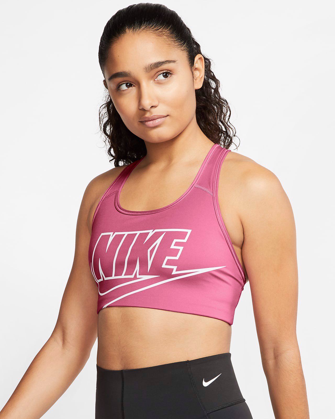 Áo Ngực Thể Thao Tập Luyện Nữ Nike As Nike Swoosh Futura Bra BV3644-684