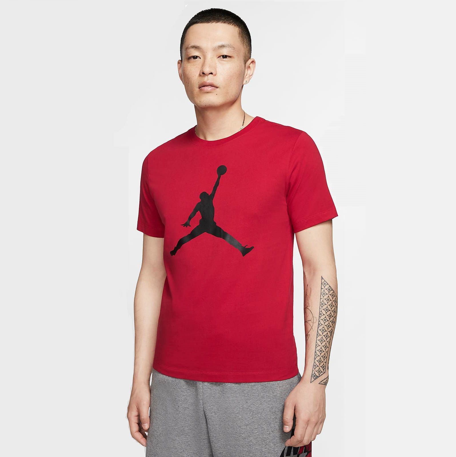 Áo Phông - Áo thun Bóng Rổ Nam Nike M J Jumpman Ss Crew CJ0921-687
