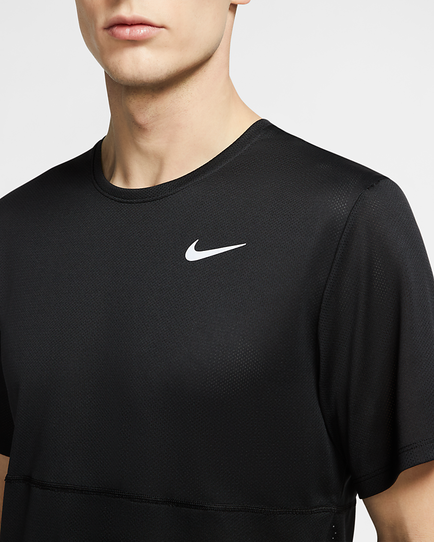 Áo Phông - Áo thun Chạy Nam Nike As M Nk Df Run Top Ss CJ5333-010
