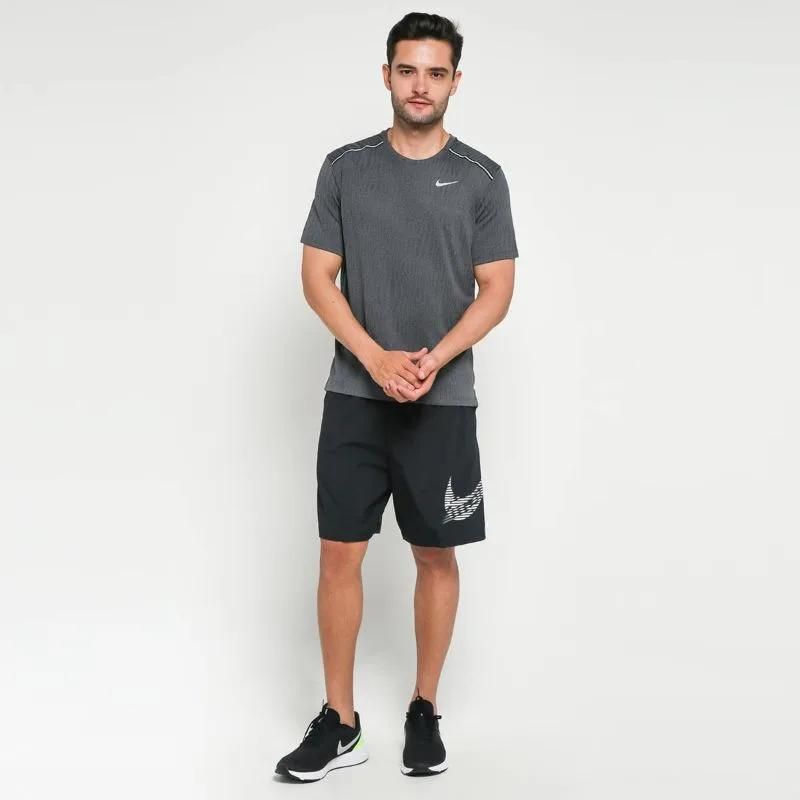 Áo Phông - Áo thun Chạy Nam Nike As M Nk Dry Miler Ss Jacquard CJ5343-010