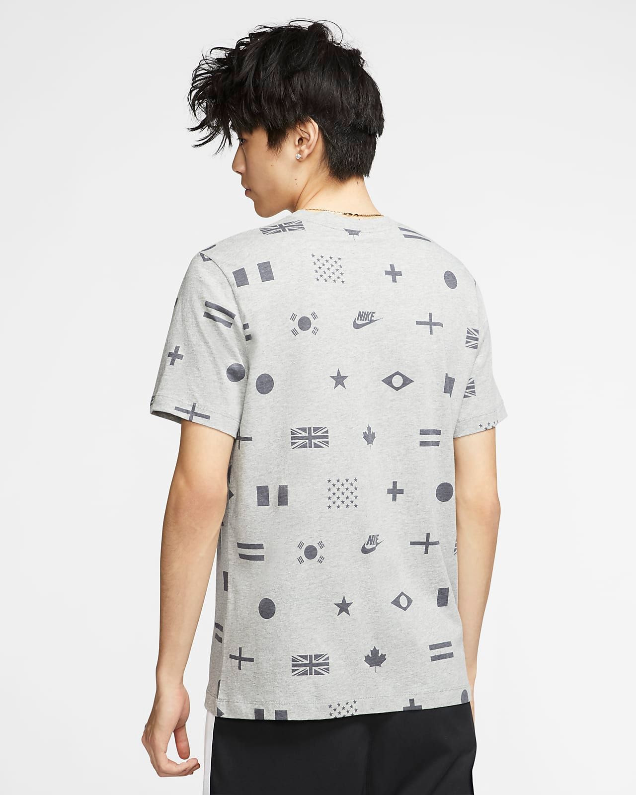 Áo Phông - Áo thun Nam Nike As M Nsw Tee Preheat Aop CT6557-063