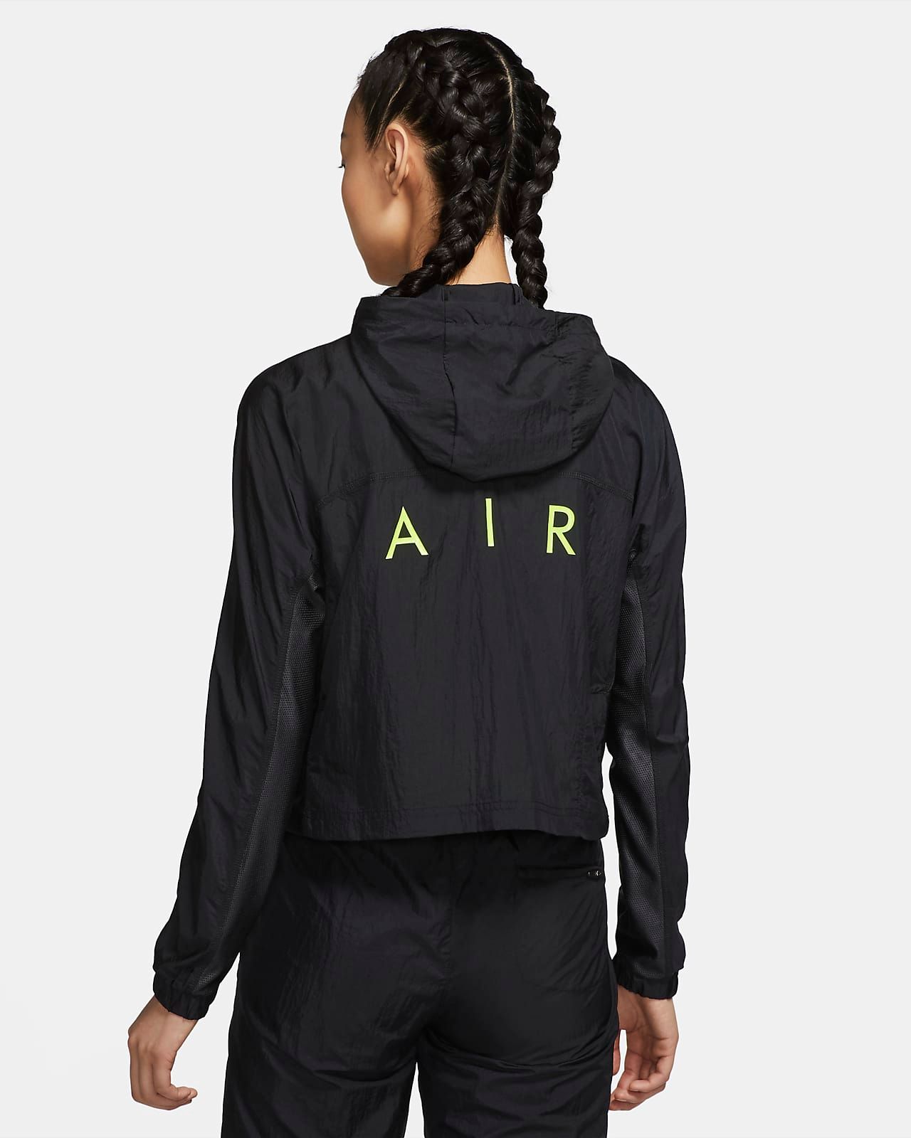 Áo Khoác Chạy Nữ Nike As W Nk Air Jkt Hd CU3047-010