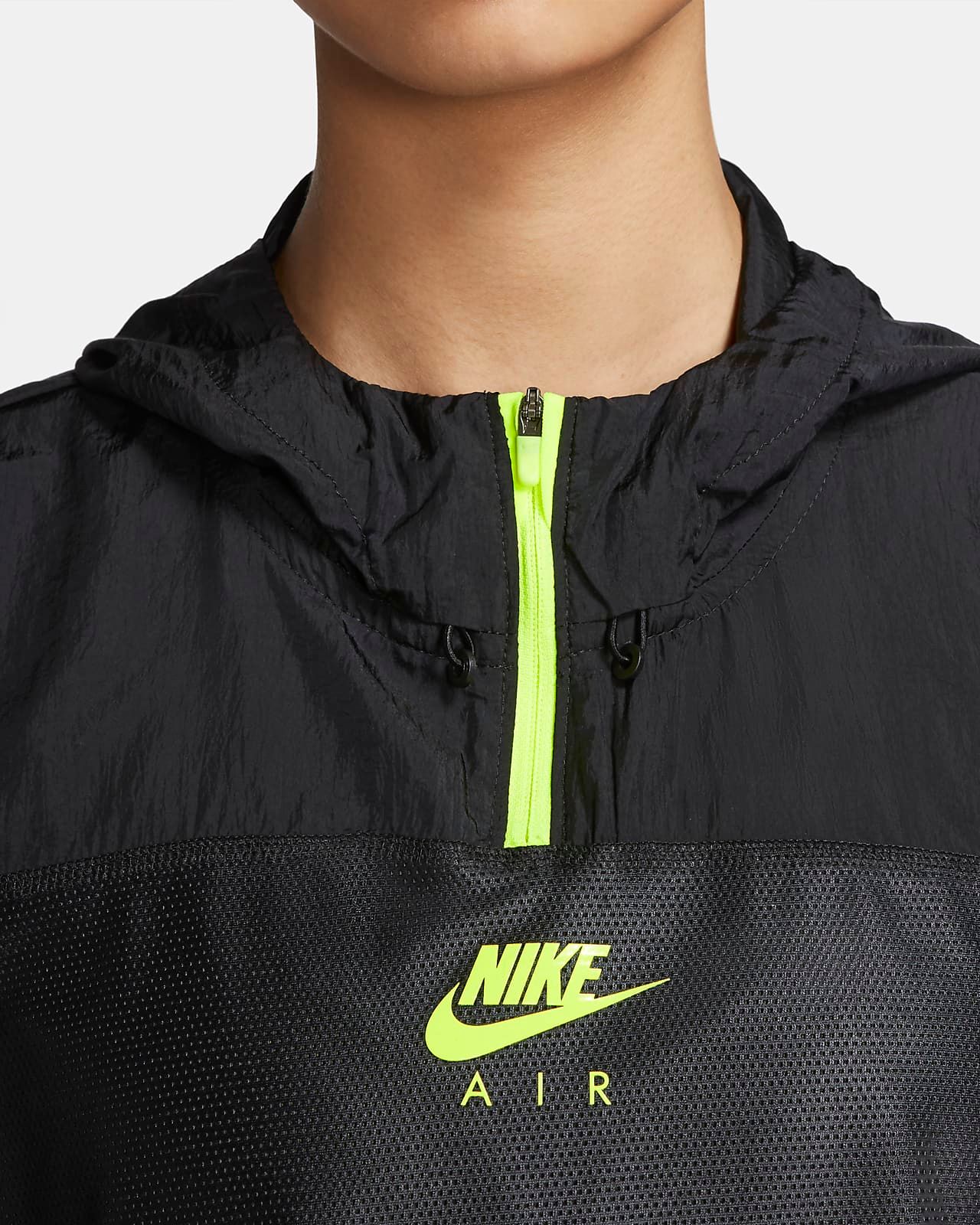 Áo Khoác Chạy Nữ Nike As W Nk Air Jkt Hd CU3047-010