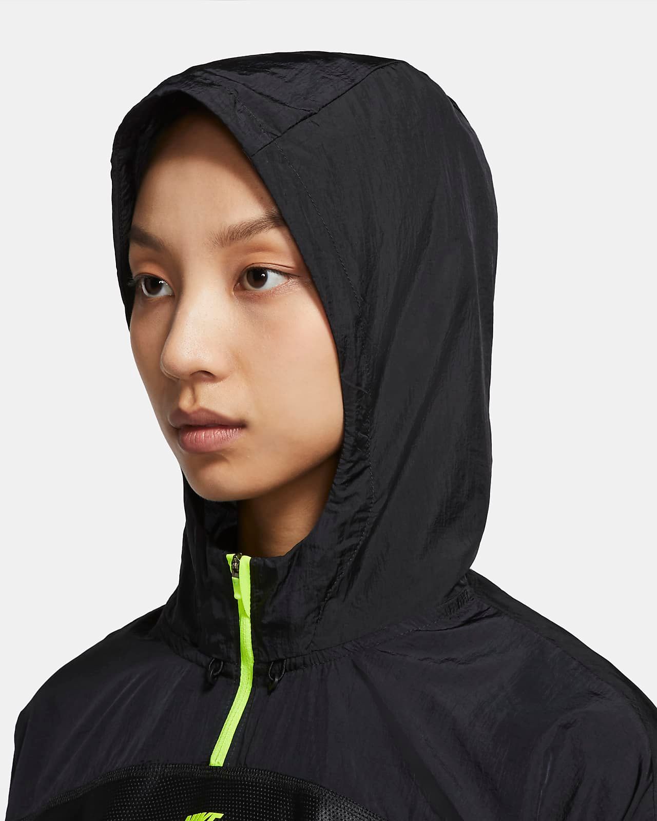 Áo Khoác Chạy Nữ Nike As W Nk Air Jkt Hd CU3047-010