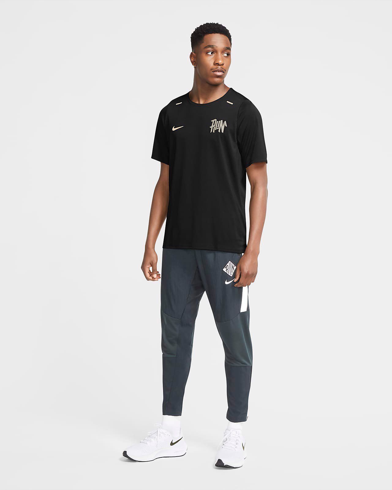 Áo Phông - Áo thun Chạy Nam Nike As M Nk Df Brth Rise 365 Wr To CU5695-010
