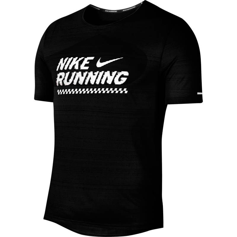  Áo Phông - Áo thun Chạy Nam NIKE As M Nk Miler Ss Ff Gx CU6435-010 