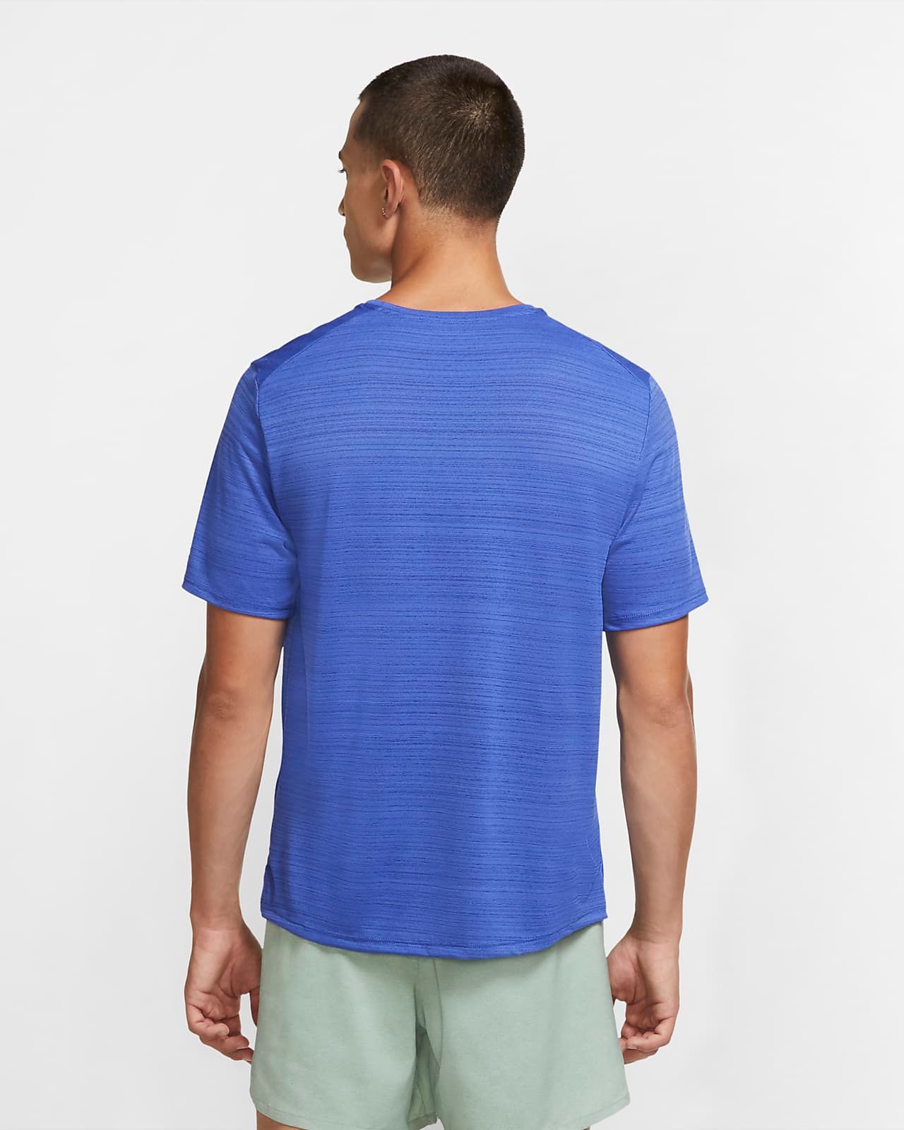 Áo Phông - Áo thun Chạy Nam Nike As M Nk Miler Ss Ff Gx CU6435-430