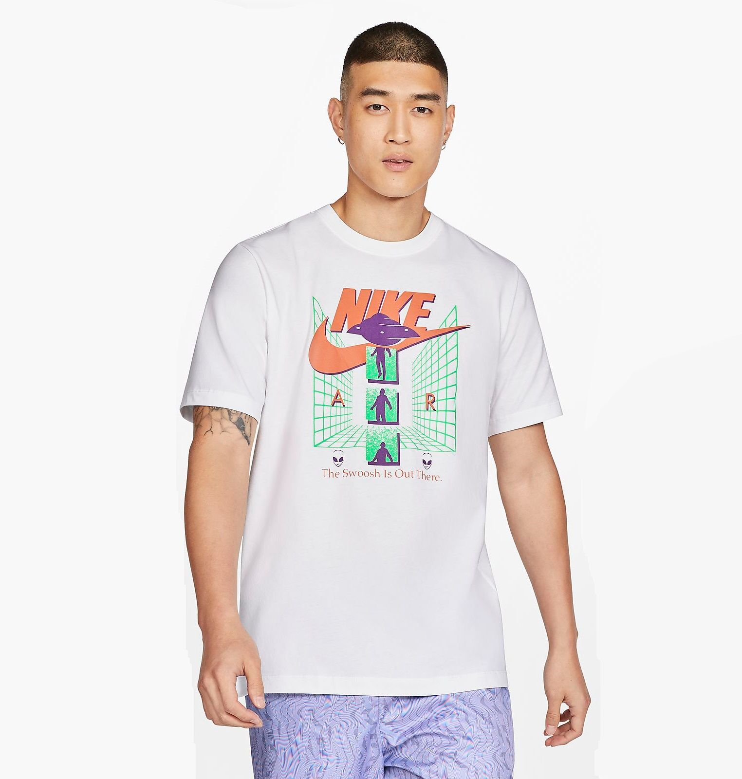 Áo Phông - Áo thun Nam Nike As M Nsw Alien Abduction Tee CU6949-100
