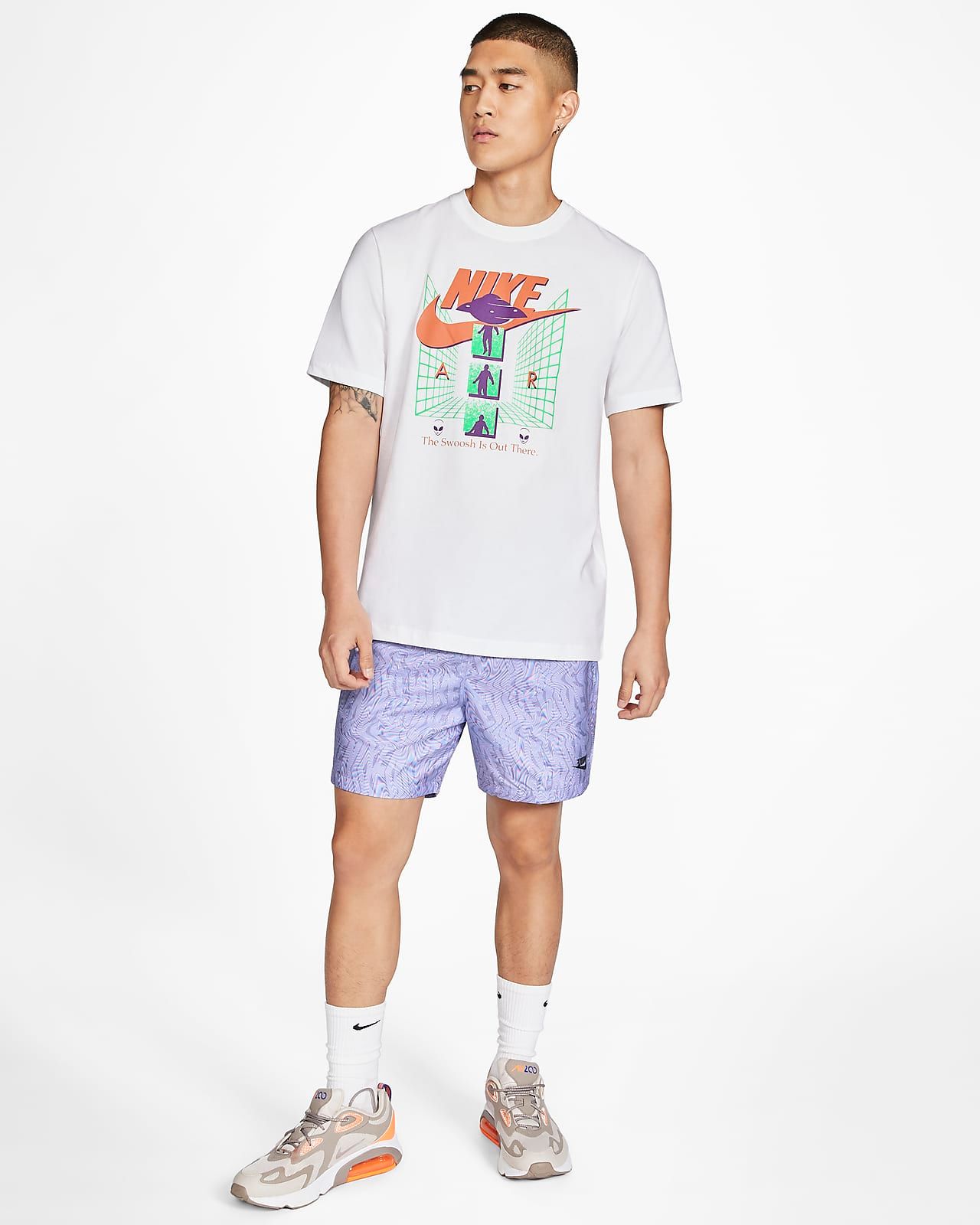 Áo Phông - Áo thun Nam Nike As M Nsw Alien Abduction Tee CU6949-100