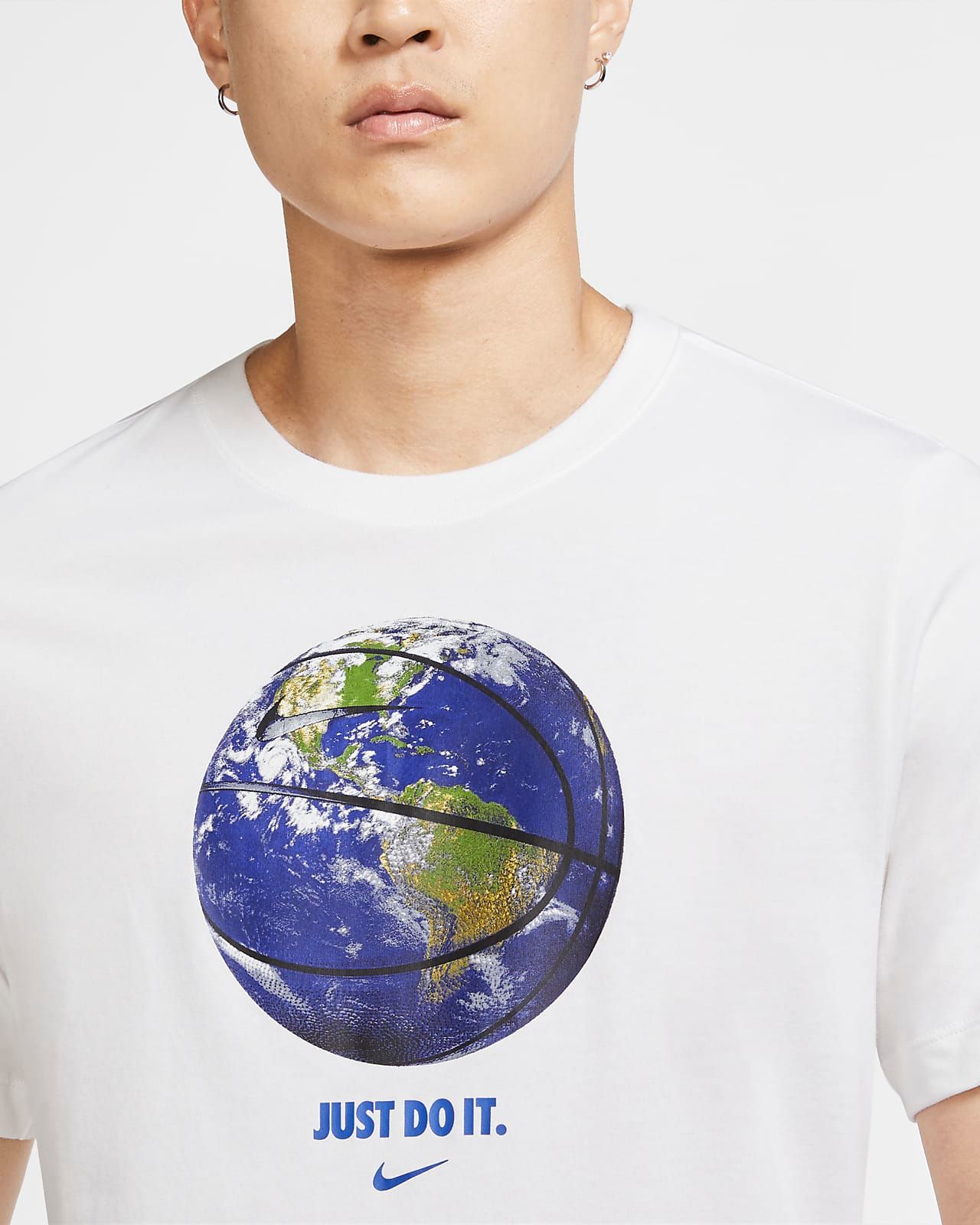 Áo Phông - Áo thun Bóng Rổ Nam Nike As M Nk Dry Tee Oc Photo CV1074-100