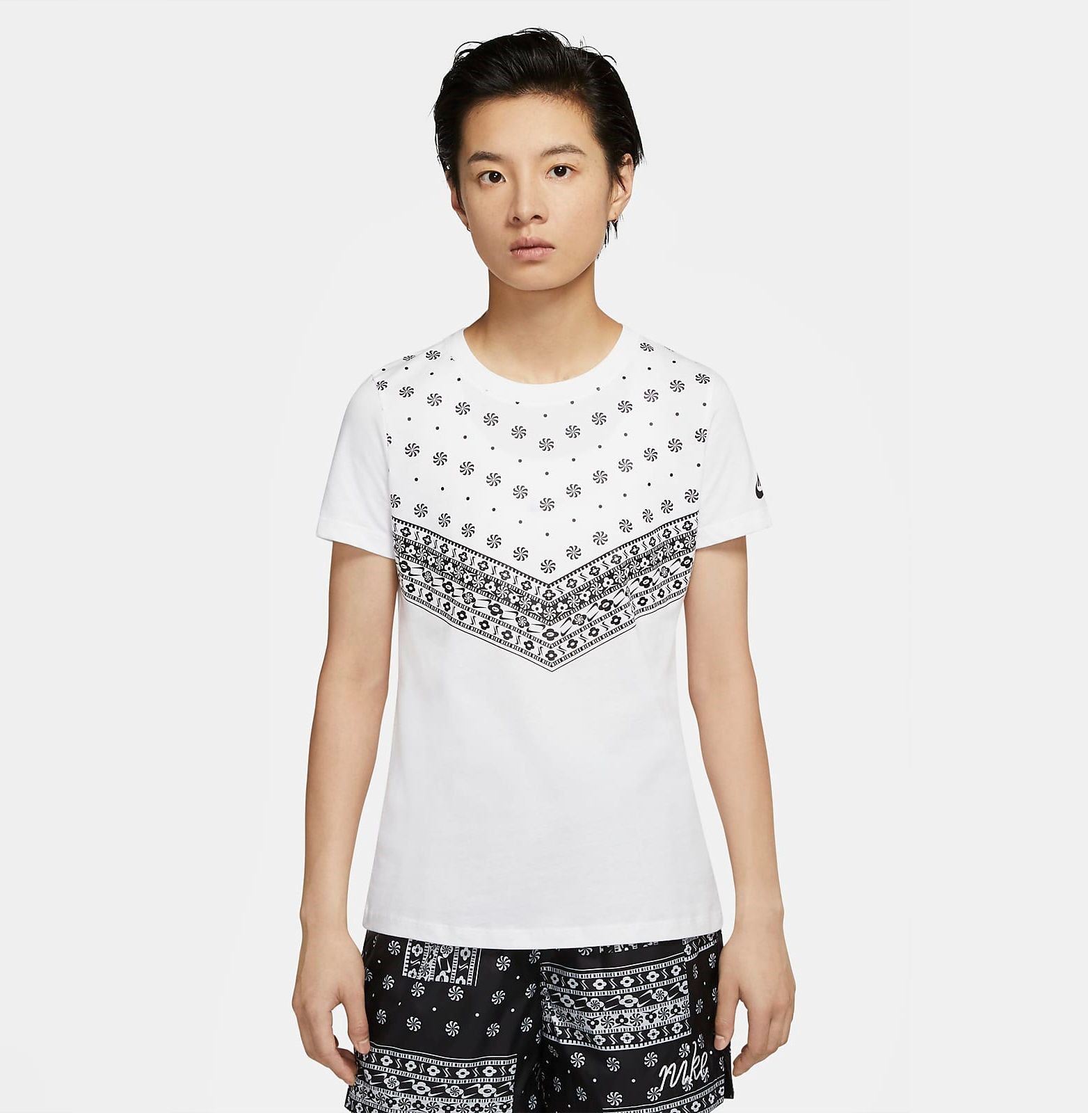 Áo Phông - Áo thun Nữ Nike As W Nsw Tee Heritage CV8013-100