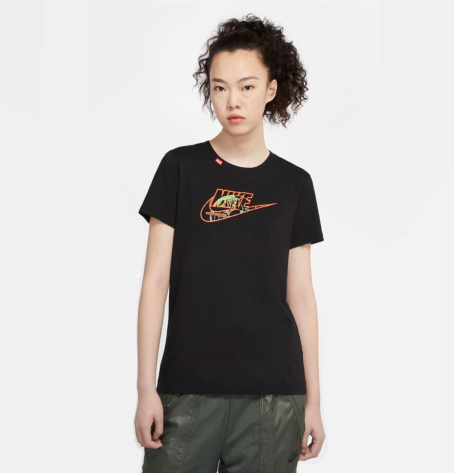 Áo Phông - Áo thun Nữ Nike As W Nsw Tee Worldwide 1 CV9165-010