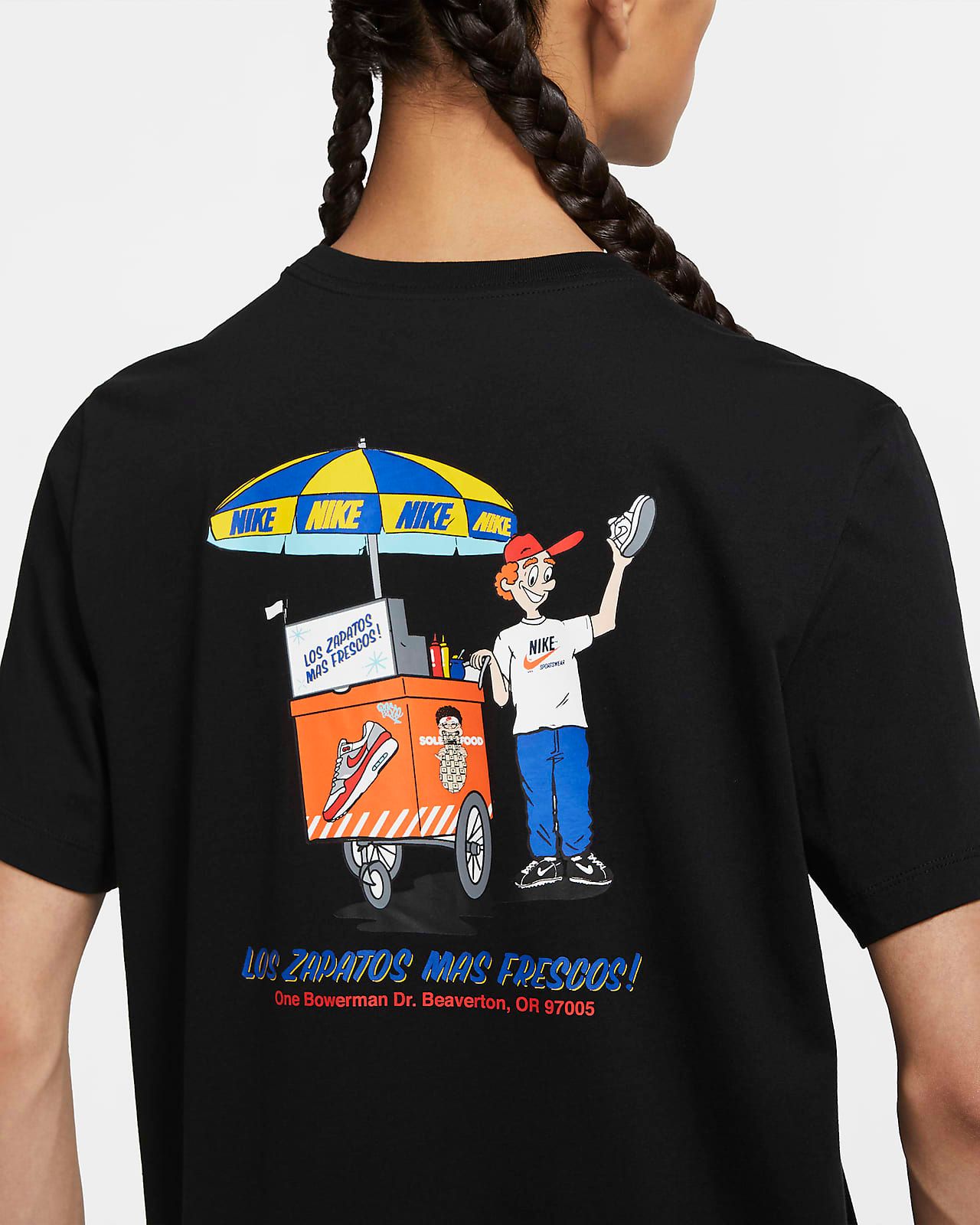 Áo Phông - Áo thun Nam Nike As M Nsw Ss Tee Food Cart CW0435-010