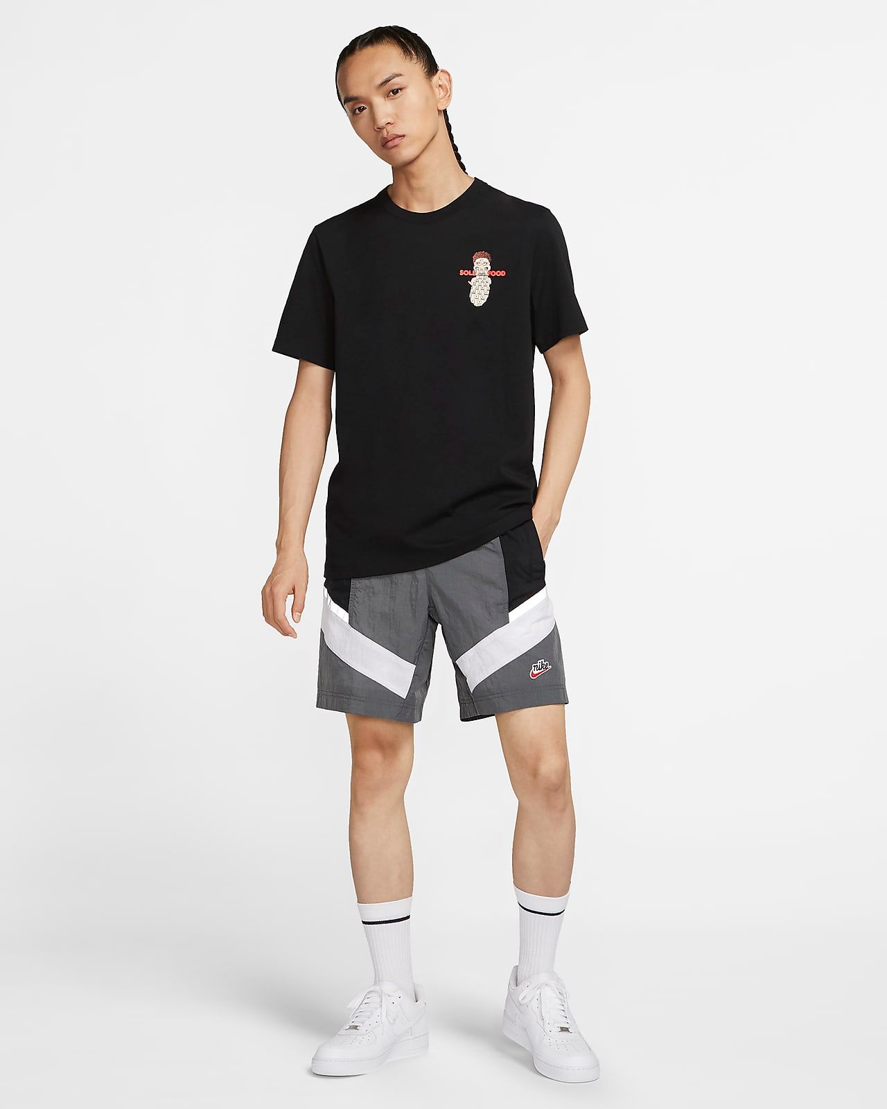 Áo Phông - Áo thun Nam Nike As M Nsw Ss Tee Food Cart CW0435-010