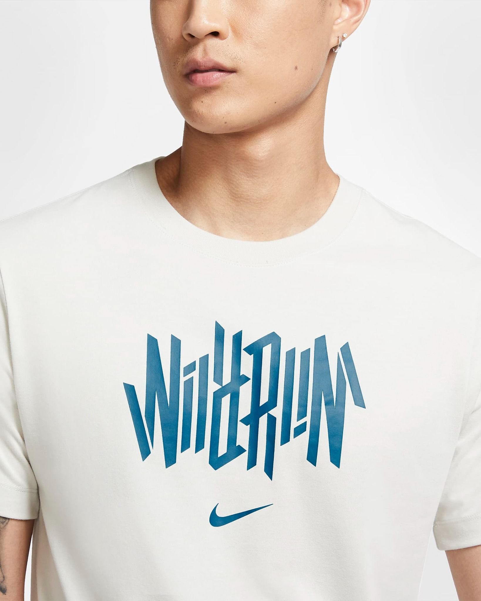 Áo Phông - Áo thun Chạy Nam NIKE As M Nk Dry Tee Wild Run CW0950-072