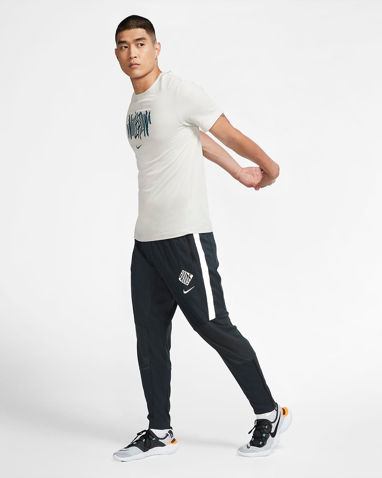Áo Phông - Áo thun Chạy Nam Nike As M Nk Dry Tee Wild Run CW0950-072