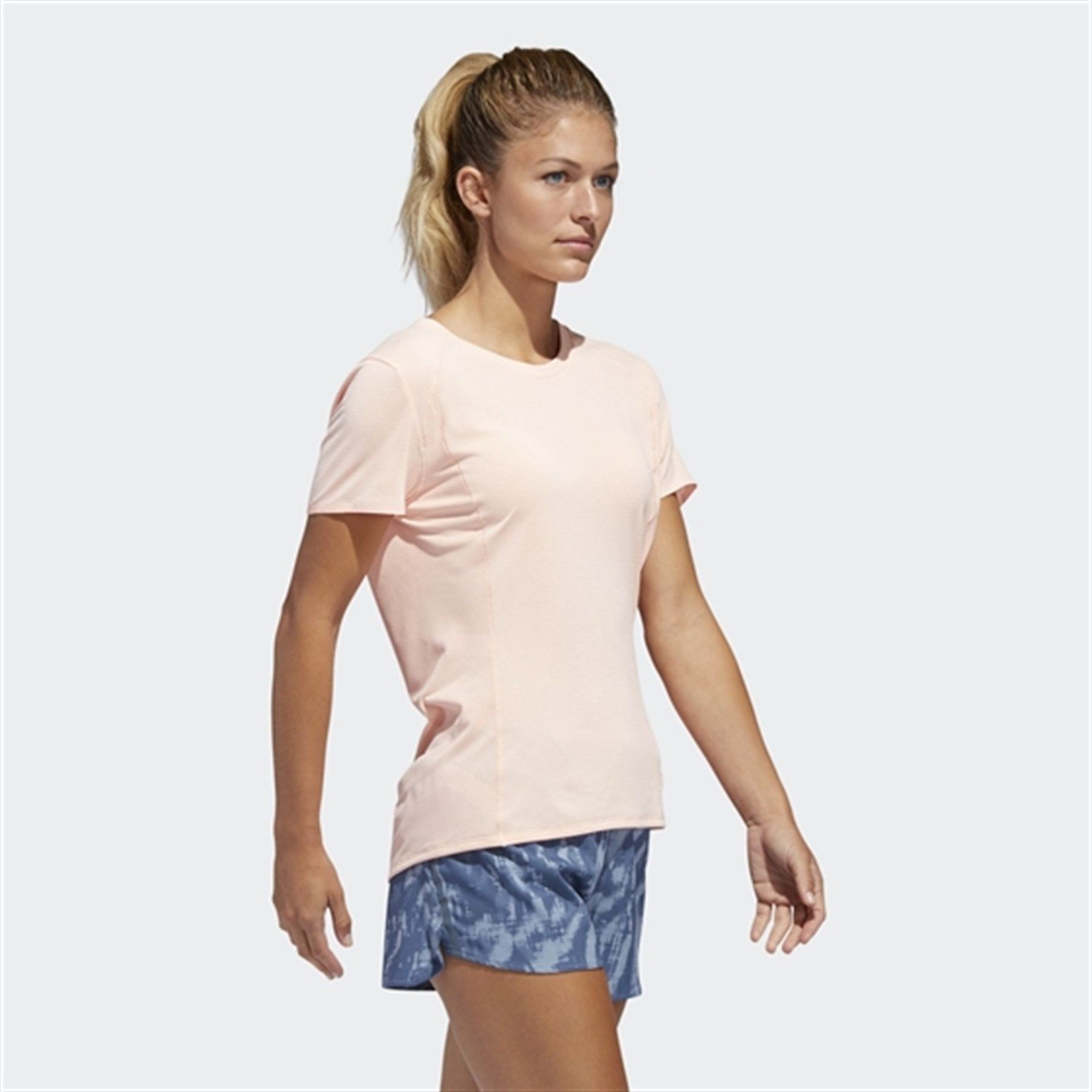 Áo Phông - Áo thun Chạy Nữ Adidas Fr Sn Ss Tee W CZ5555