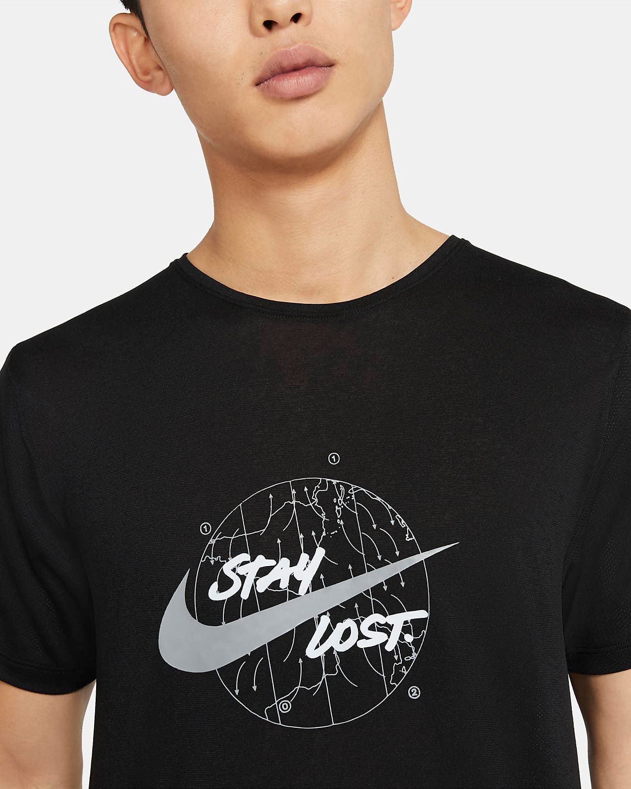Áo Phông - Áo thun Chạy Nam Nike As M Nk Df Miler Top Ss Wr Gx DA0217-010