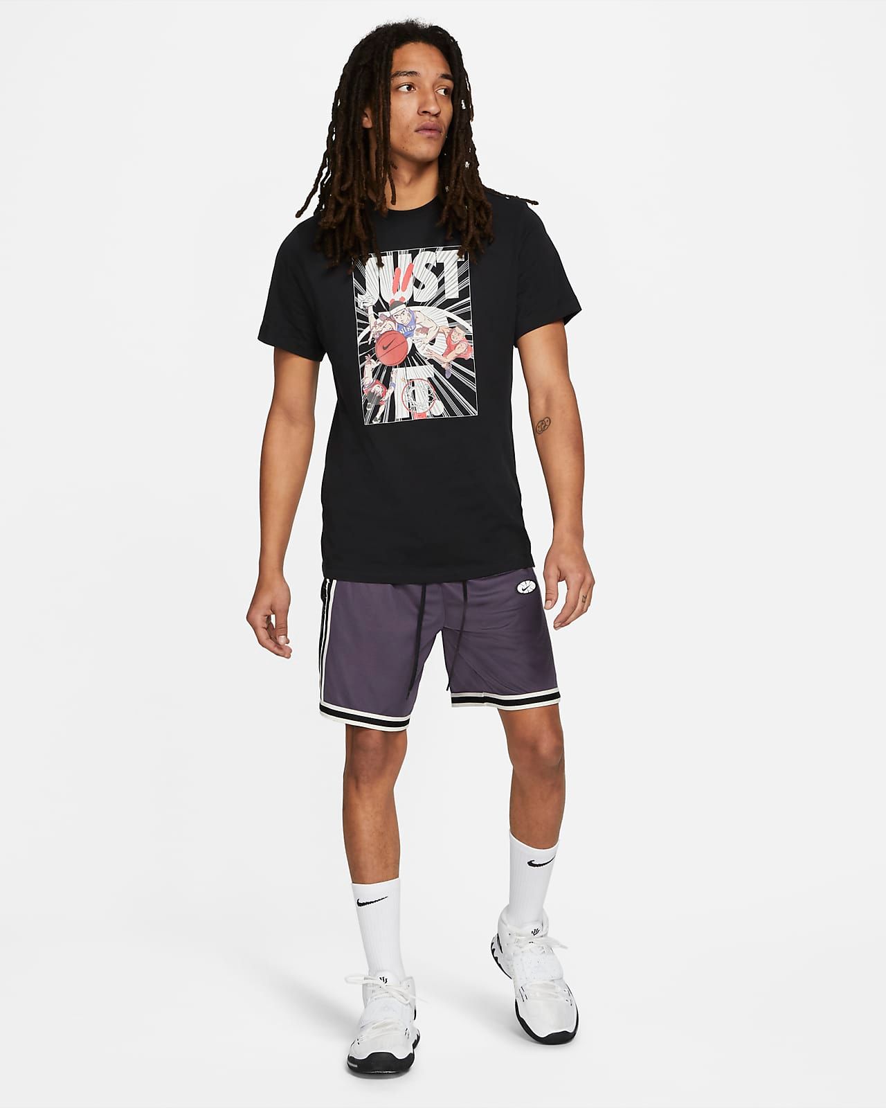 Áo Phông - Áo thun Bóng Rổ Nam Nike Nike 'Just Do It Basketball DD0808-010