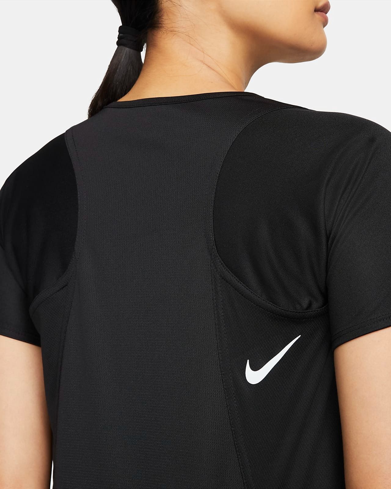  Áo Phông - Áo thun Chạy Nữ NIKE As W Nk Df Race Top Ss DD5928-010 