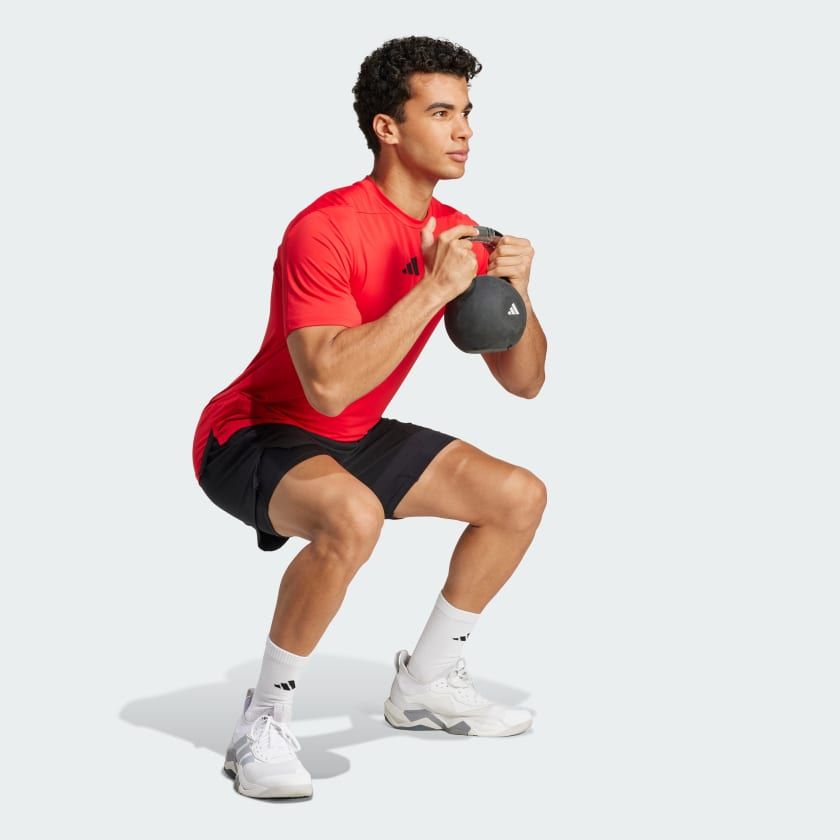 Áo Phông - Áo thun Tập Luyện Nam ADIDAS D4T Int. Tee JI8182