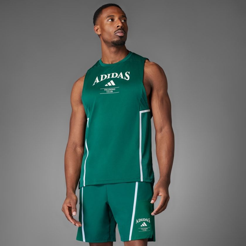 Áo Ba Lỗ Tập Luyện Nam ADIDAS D4T Heritage Tank JE8232
