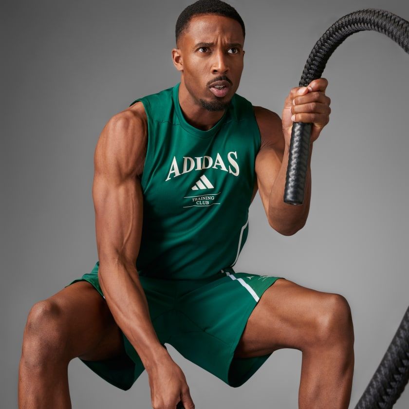 Áo Ba Lỗ Tập Luyện Nam ADIDAS D4T Heritage Tank JE8232