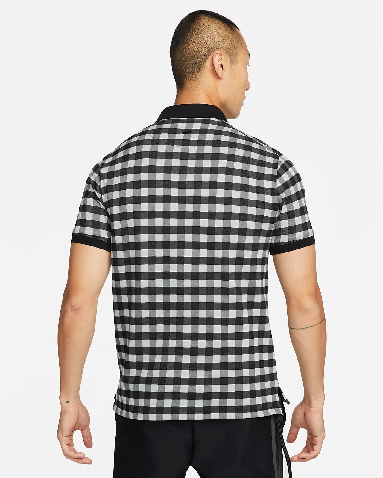 Áo Polo Golf Nam NIKE Asthe Nike Polo Df Gingham Prt DH0651-010