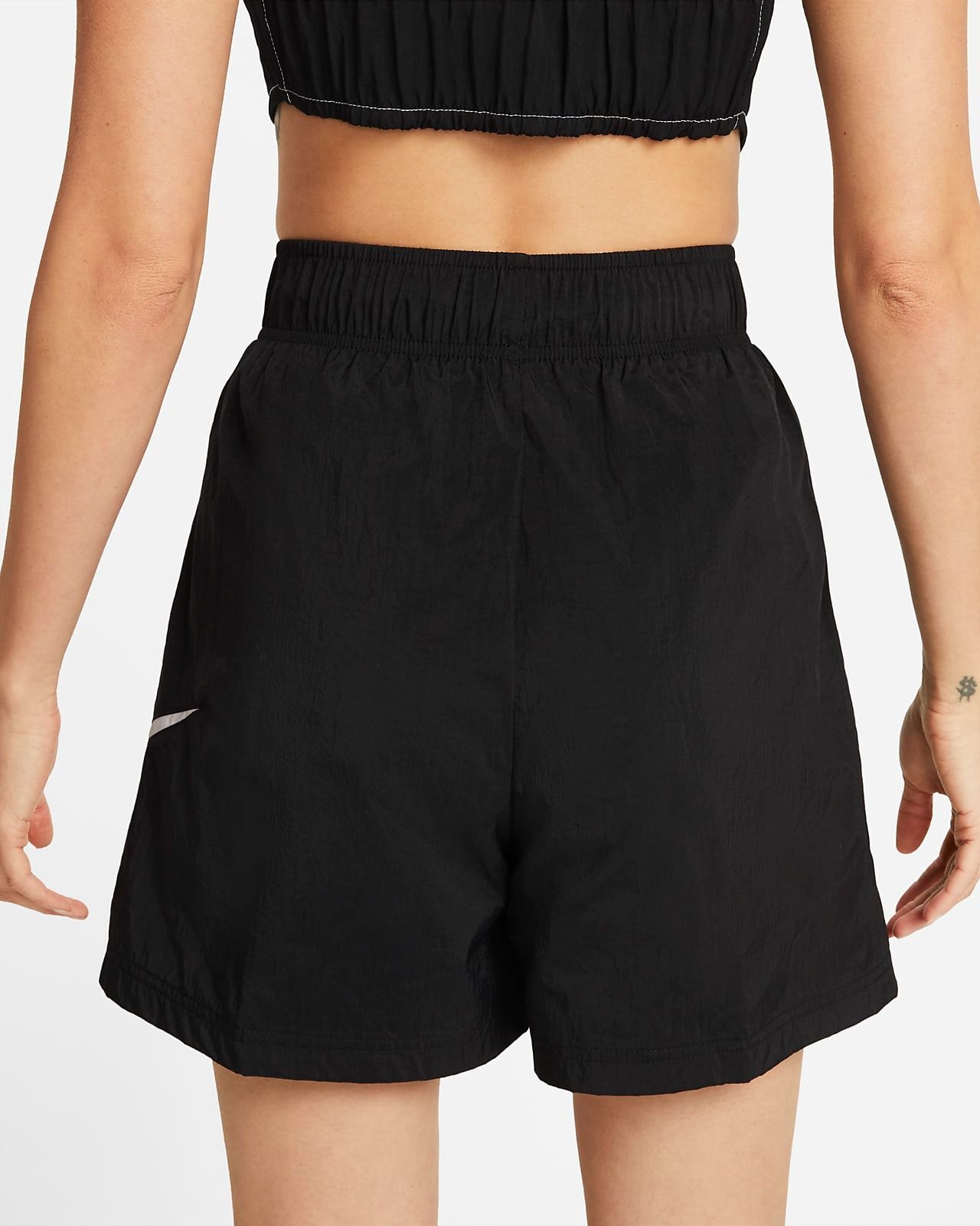 Quần Đùi Thể Thao Nữ NIKE Aswnsw Essntl Wvn Hr Short Hbr DM6740-010