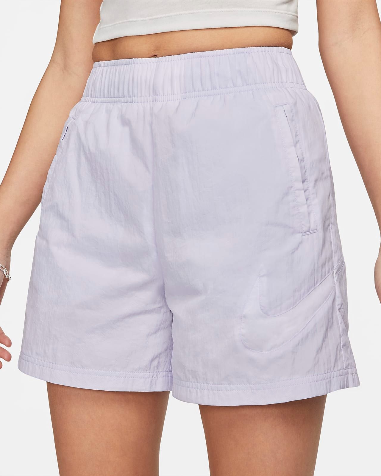  Quần Đùi Thể Thao Nữ NIKE Aswnsw Essntl Wvn Hr Short Hbr DM6740-536 