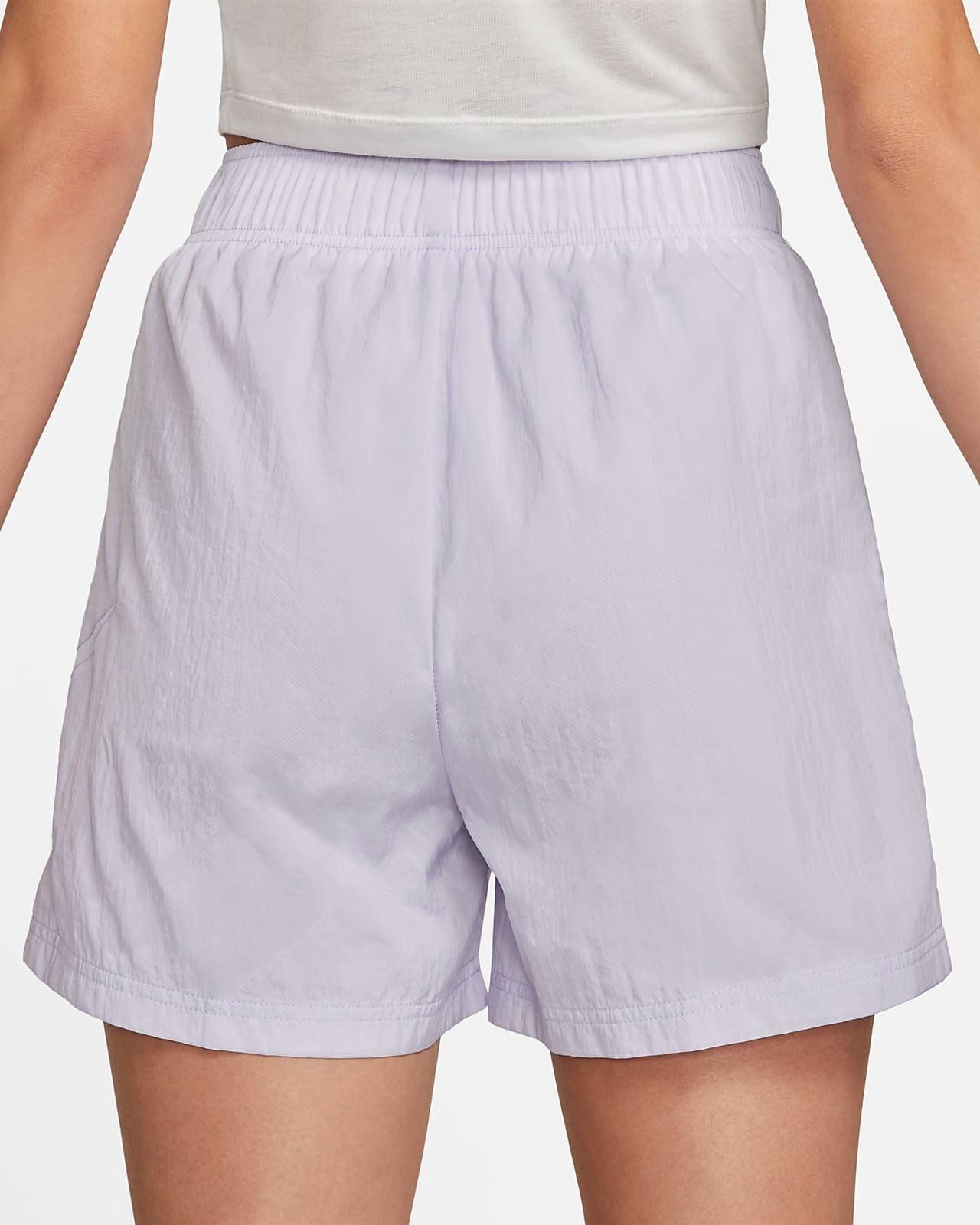 Quần Đùi Thể Thao Nữ NIKE Aswnsw Essntl Wvn Hr Short Hbr DM6740-536